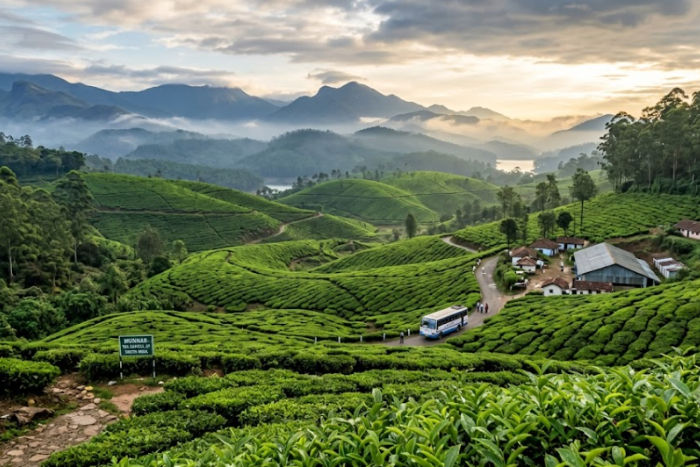 Munnar & Backwaters